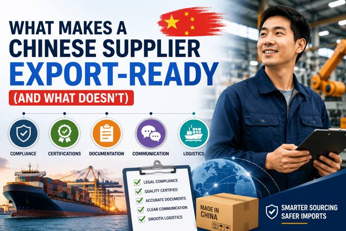 What Makes a Chinese Supplier Export-Ready  And What Doesn't