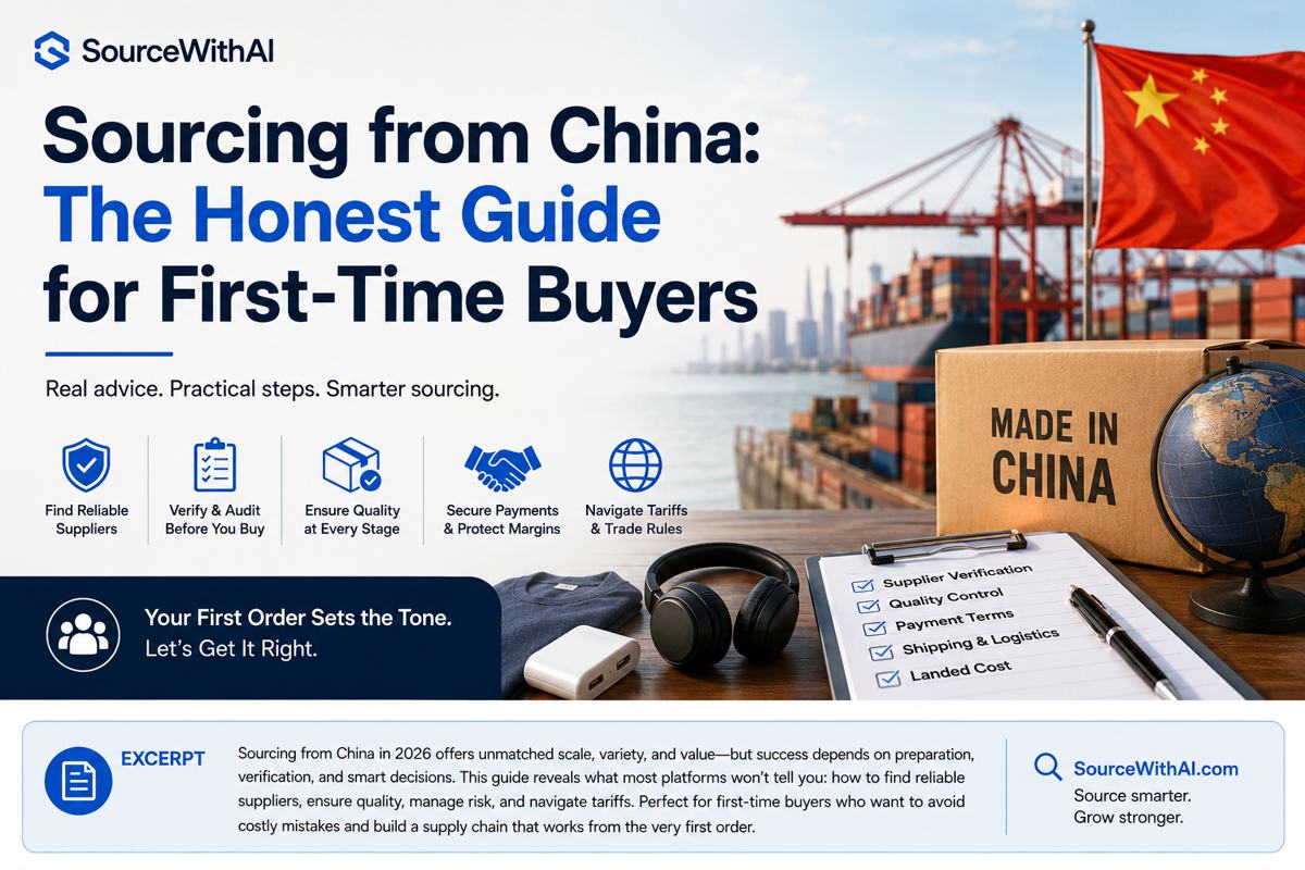 Sourcing from China: The Honest Guide for First-Time Buyers